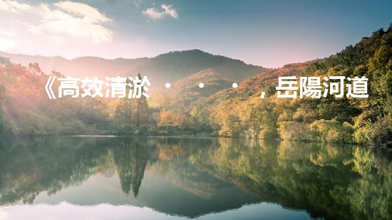 《高效清淤，岳陽河道清淤單價(jià)實(shí)惠且優(yōu)質(zhì)》